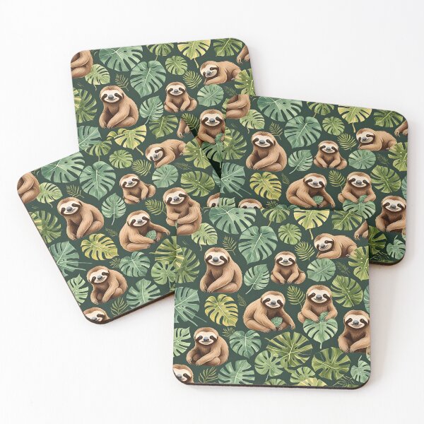 Item preview, Sloth Jungle designed and sold by RhondaLily.