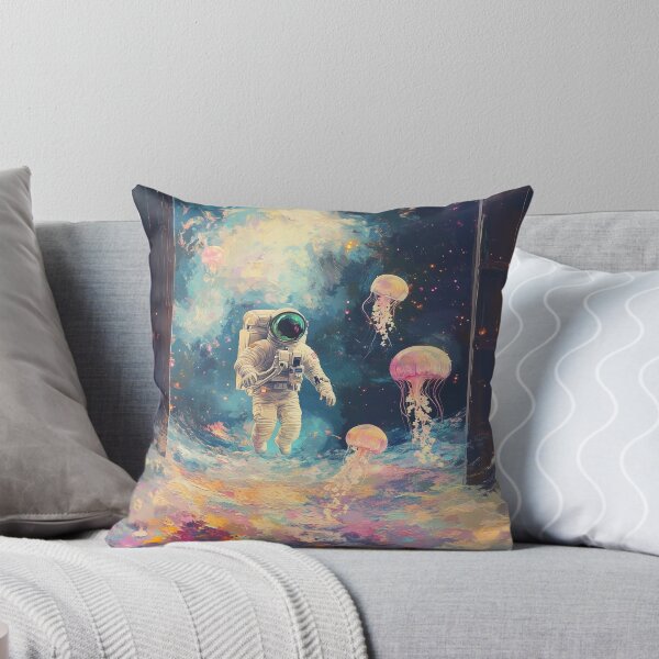 Item preview, Space travel with space jellyfish designed and sold by ModHaven.