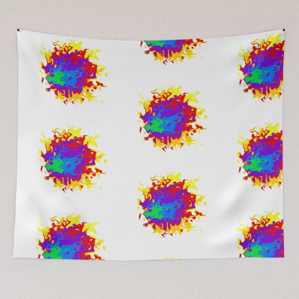 Item preview, Rainbow Rorschach #9 designed and sold by TorturedArtistX.
