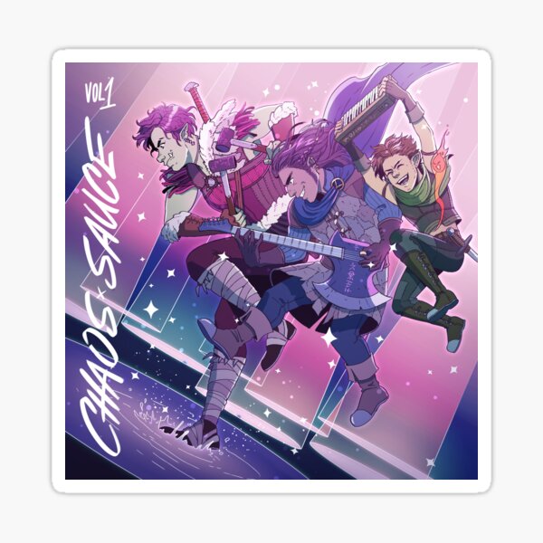 Chaos Sauce Vol. 1 Cover Art Sticker