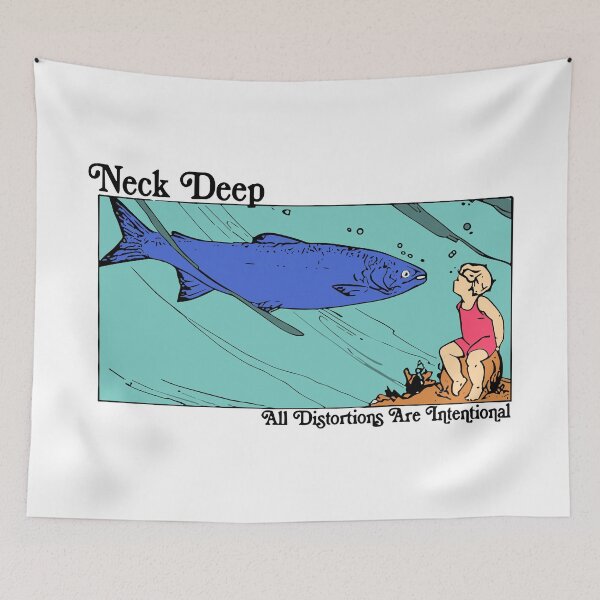 Item preview, Neck Deep Fishing designed and sold by evacskaherc.