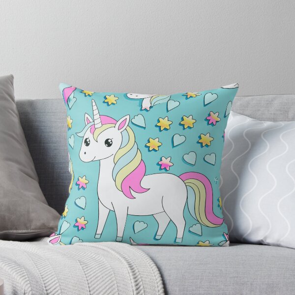 Item preview, Adorable Unicorn Seamless Pattern designed and sold by Vicky021.