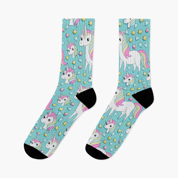 Item preview, Adorable Unicorn Seamless Pattern designed and sold by Vicky021.