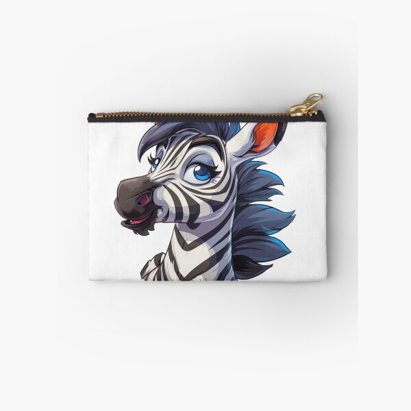 Item preview, Cute cartoon zebra designed and sold by Stickermagician.
