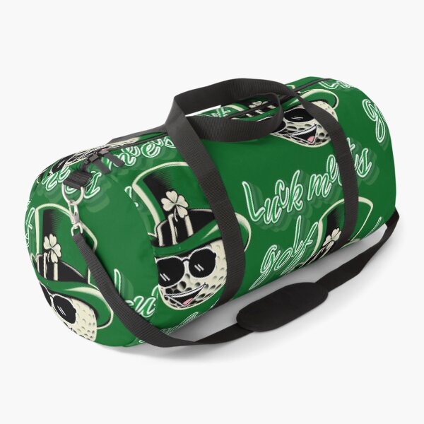 Item preview, Luck Meets Golf Smiling Ball In Green Hat designed and sold by SplashTastic.