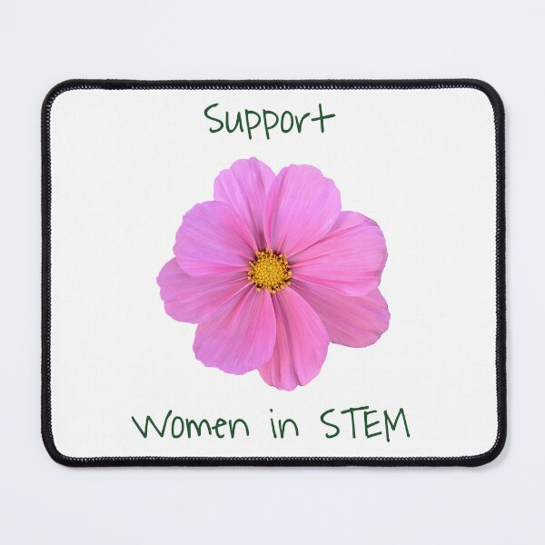 Item preview, Support Women in STEM Pink Cosmos Flower designed and sold by STEM Factually.