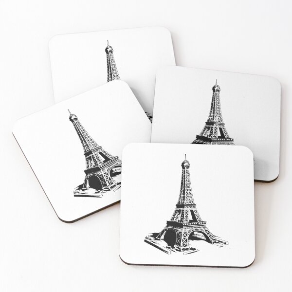 Item preview, Eiffel Tower Paris Landmark French Monument Skyline Park designed and sold by inkoutninja.
