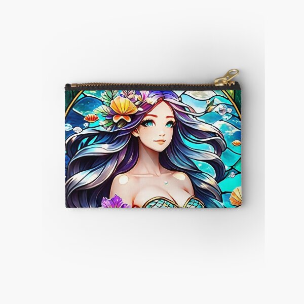 Item preview, Mermaids stained glass window designed and sold by LilithsDesires.