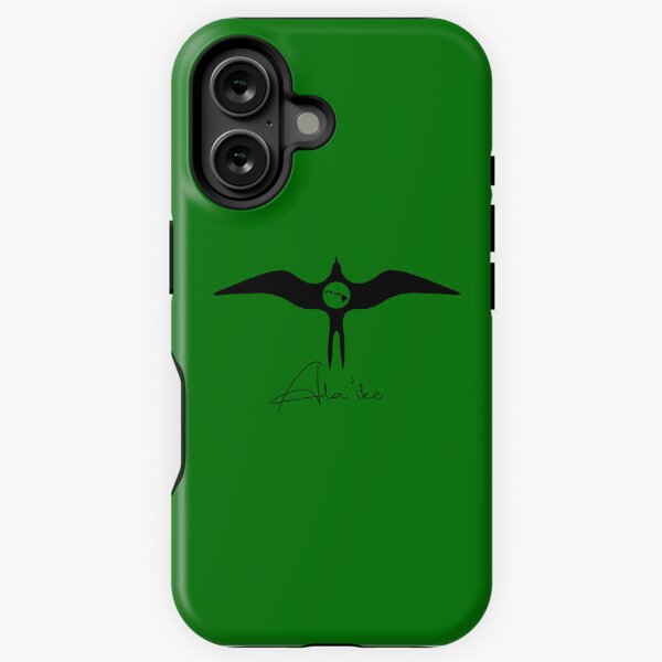 Aperçu de l'œuvre Iwa Bird Ala'ike Graphic Noir créée et vendue par 3ZCREW.