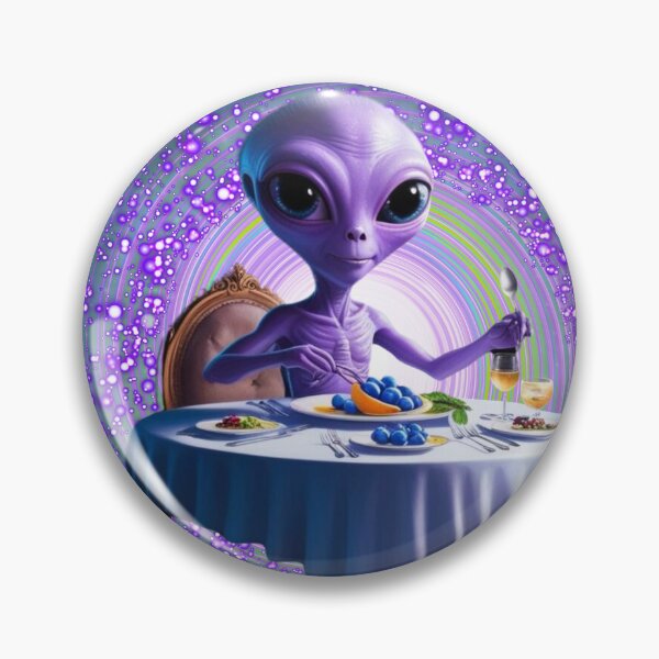 Item preview, Alien Dinner Date designed and sold by AuraTides.