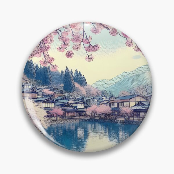 Item preview, Timeless Sakura with Japanese Elegance designed and sold by inkNext.