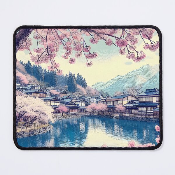 Item preview, Timeless Sakura with Japanese Elegance designed and sold by inkNext.