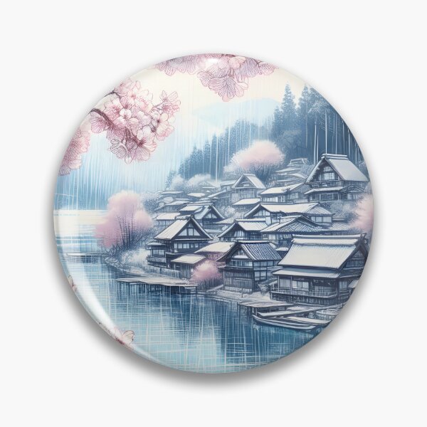 Item preview, Tranquil Sakura Reflections in Japan designed and sold by inkNext.