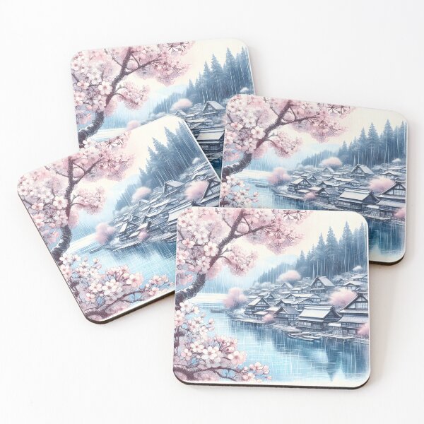 Item preview, Tranquil Sakura Reflections in Japan designed and sold by inkNext.