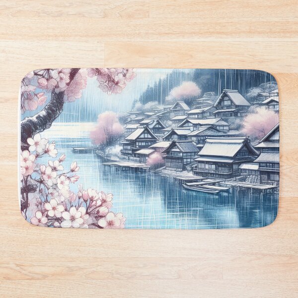 Item preview, Tranquil Sakura Reflections in Japan designed and sold by inkNext.