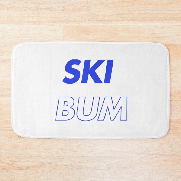 Artikelvorschau, Ski Bum Blauer Schriftzug entworfen und verkauft von Tumblestwo.
