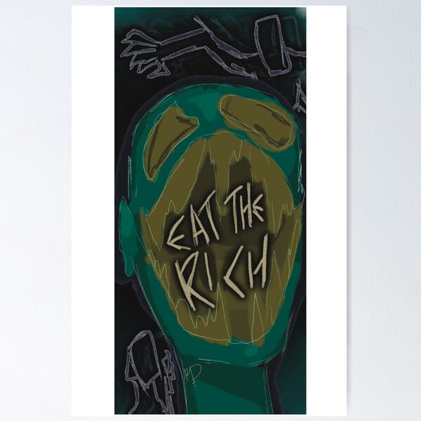 Item preview, Eat the Rich (M.1) designed and sold by Cryptid by Design.