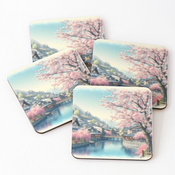 Item preview, Enchanting Sakura by Tranquil Lake designed and sold by inkNext.