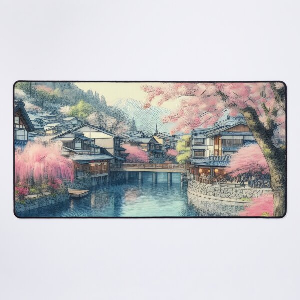 Item preview, Enchanting Sakura by Tranquil Lake designed and sold by inkNext.