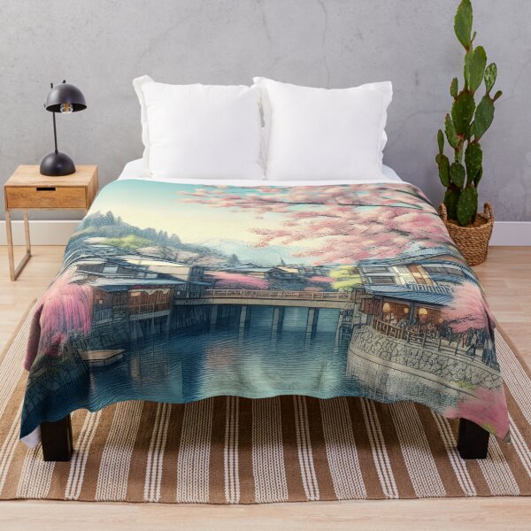 Item preview, Enchanting Sakura by Tranquil Lake designed and sold by inkNext.