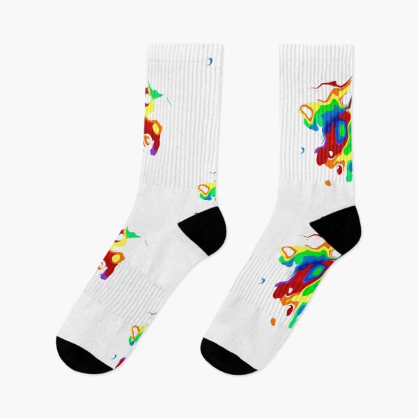 Item preview, Rainbow Rorschach #10 designed and sold by TorturedArtistX.
