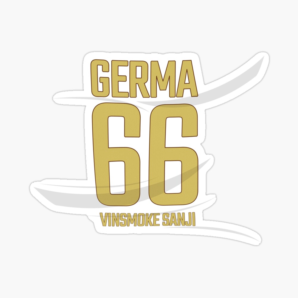 ｇｅｒｍａ ６６ ｖｉｎｓｍｏｋｅ ｓａｎｊｉ Poster By Waifu Dope Redbubble