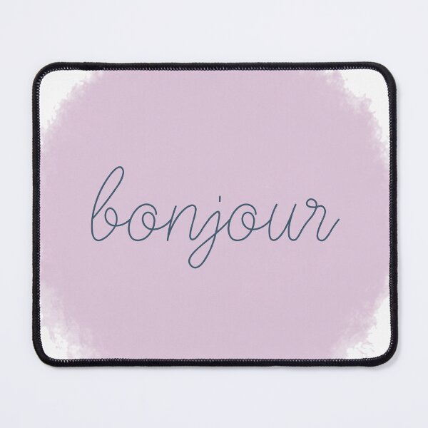 Item preview, Bonjour/Typography/Word/Greeting designed and sold by VeenaNair23.