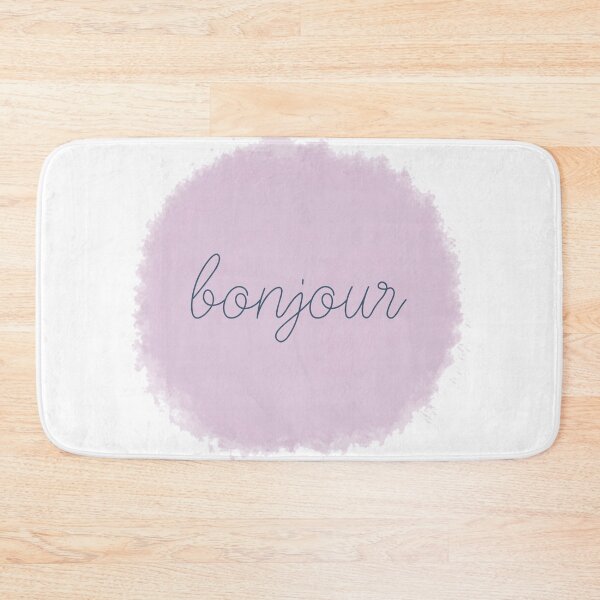 Item preview, Bonjour/Typography/Word/Greeting designed and sold by VeenaNair23.