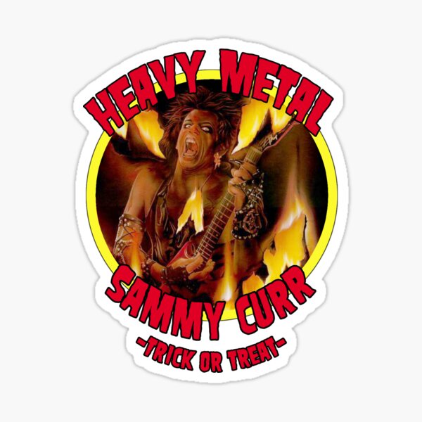 Aperçu de l'œuvre Heavy Metal - Sammy Curr - Un bonbon ou un sort créée et vendue par merchofthedead.
