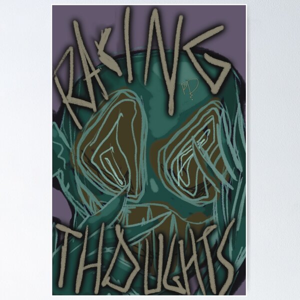Item preview, Racing Thoughts (M.1) designed and sold by Cryptid by Design.