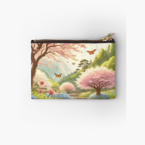 Item preview, Sakura Canopy with Lush Greenery designed and sold by inkNext.