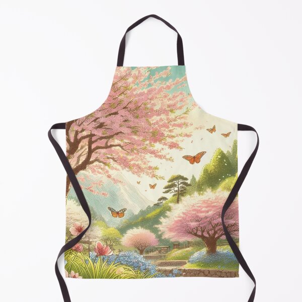 Item preview, Sakura Canopy with Lush Greenery designed and sold by inkNext.
