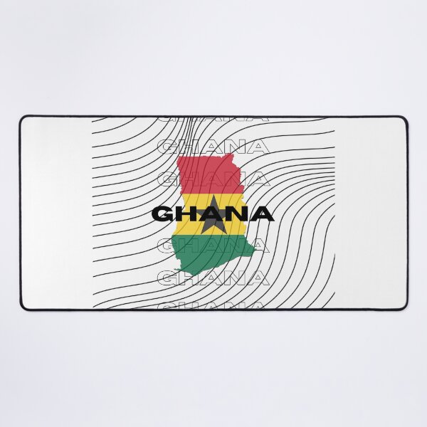 Item preview, Flag Map of Ghana designed and sold by nyblydd.