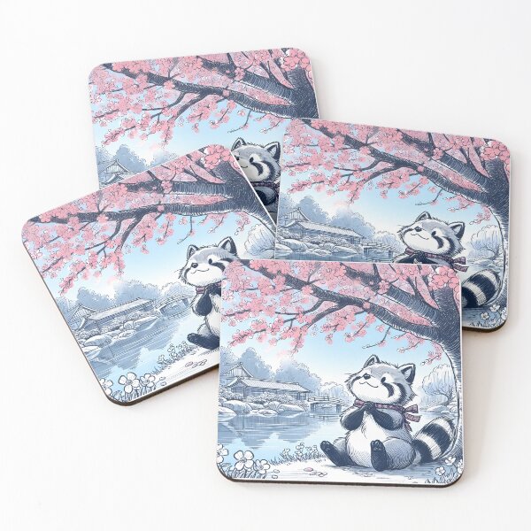 Item preview, Enchanting Tanuki Adventure in Japan designed and sold by inkNext.