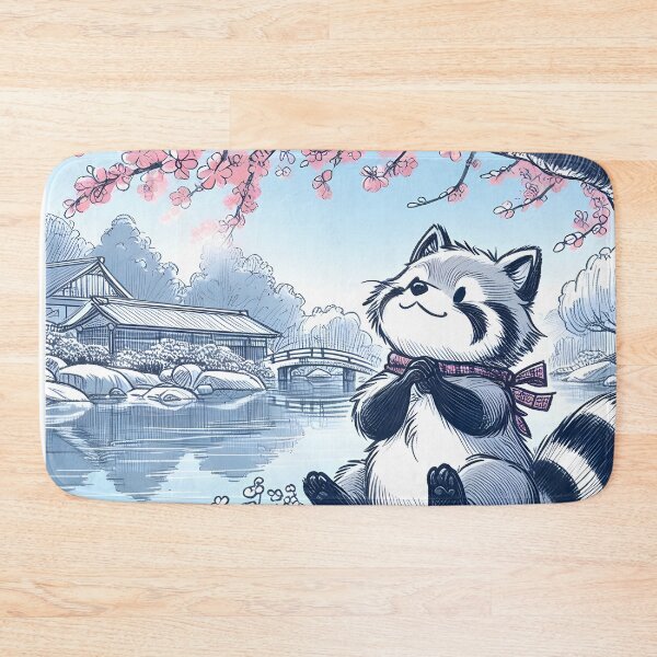 Item preview, Enchanting Tanuki Adventure in Japan designed and sold by inkNext.