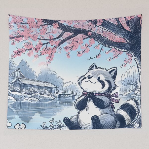 Item preview, Enchanting Tanuki Adventure in Japan designed and sold by inkNext.