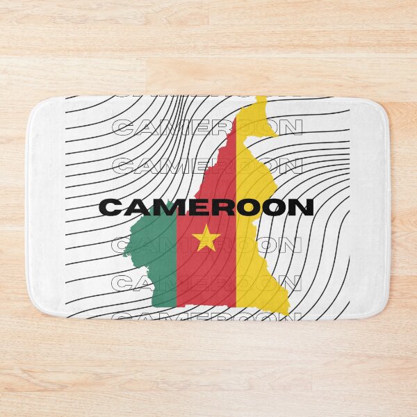 Item preview, Flag Map of Cameroon designed and sold by nyblydd.