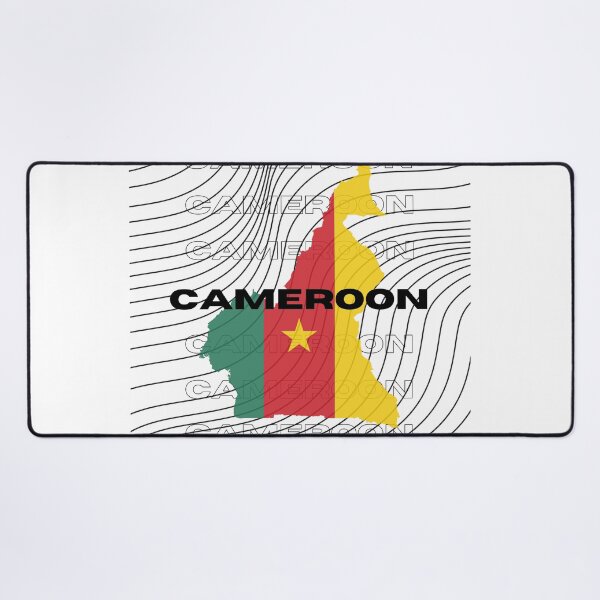 Item preview, Flag Map of Cameroon designed and sold by nyblydd.