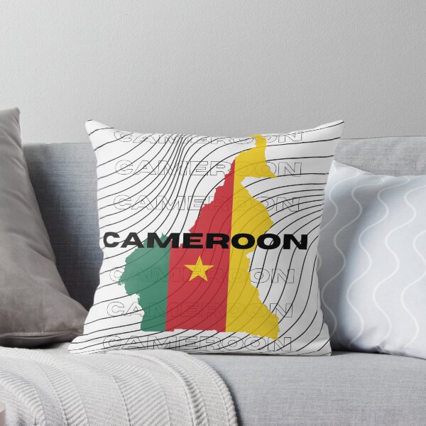 Item preview, Flag Map of Cameroon designed and sold by nyblydd.