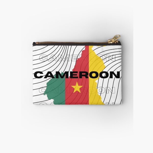Item preview, Flag Map of Cameroon designed and sold by nyblydd.