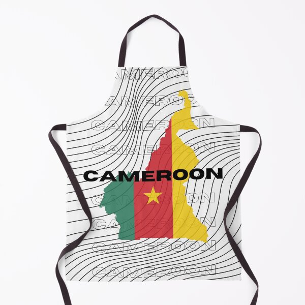 Item preview, Flag Map of Cameroon designed and sold by nyblydd.