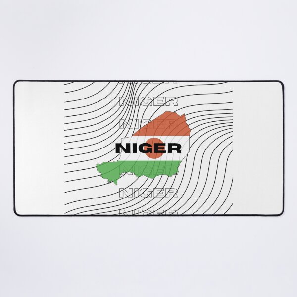 Item preview, Flag Map of Niger designed and sold by nyblydd.