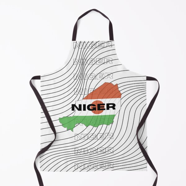 Item preview, Flag Map of Niger designed and sold by nyblydd.