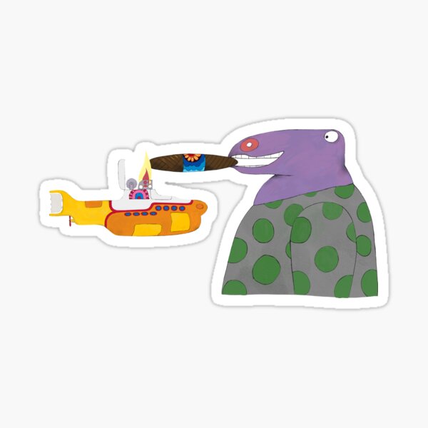 Item preview, Yellow submarine the sea Beatles character designed and sold by Bokonah.