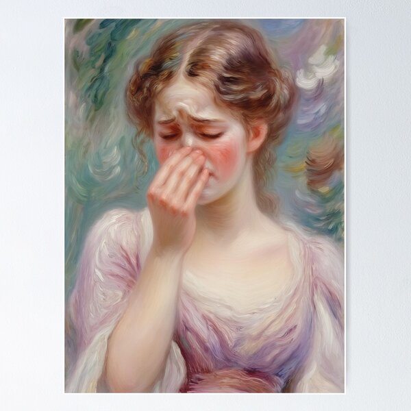 Item preview, Funny bathroom art,  Smelly Toilet Humor, Quirky Bathroom Decor,Funny Impressionist Art, Classic Painting Parody, Smelly Odor Reaction, Bathroom Humor designed and sold by Kina-design.