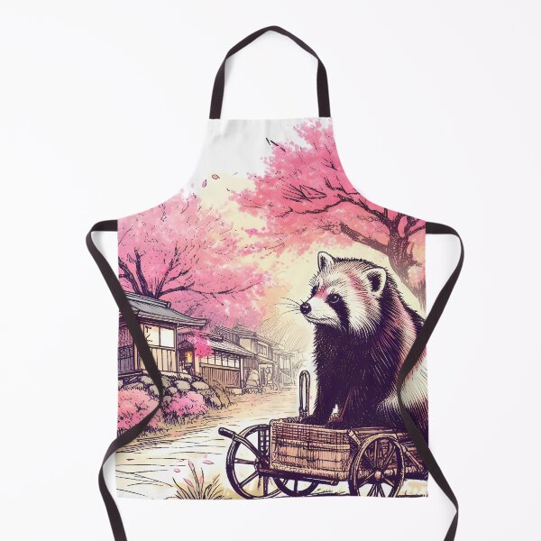 Item preview, Tanuki's Cherry Blossom Delight designed and sold by inkNext.
