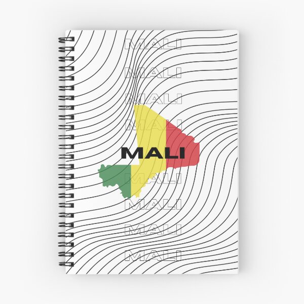 Item preview, Flag Map of Mali designed and sold by nyblydd.