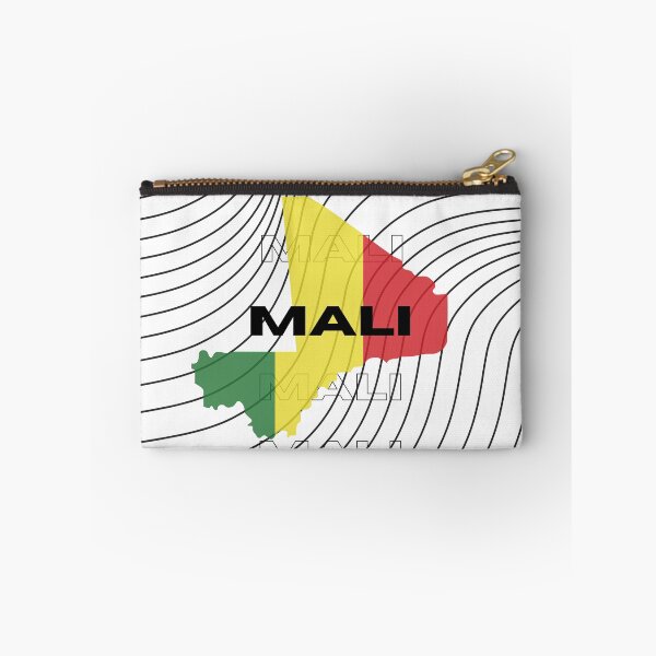 Item preview, Flag Map of Mali designed and sold by nyblydd.