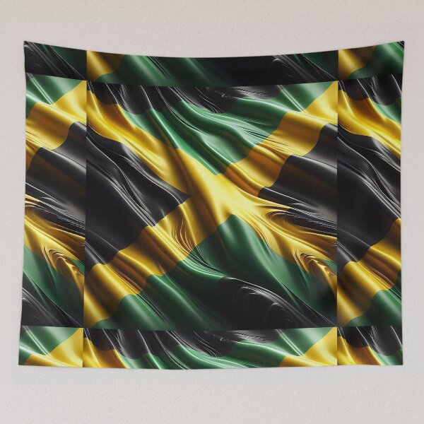 Item preview, Jamaican Flag designed and sold by Intriguing Designs.