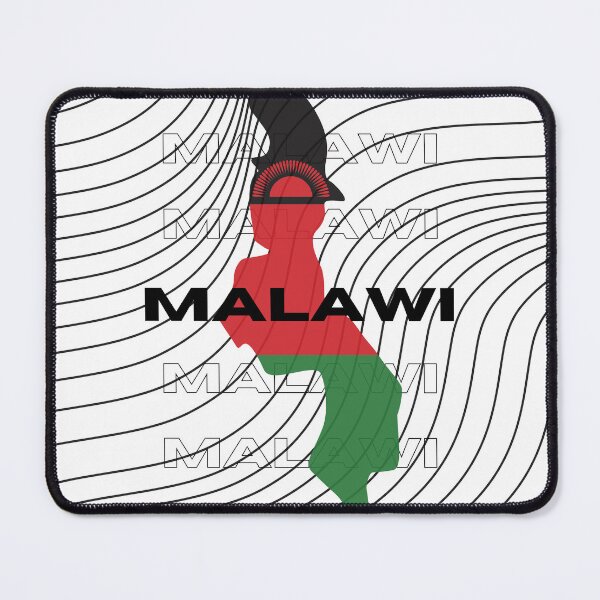 Item preview, Flag Map of Malawi designed and sold by nyblydd.